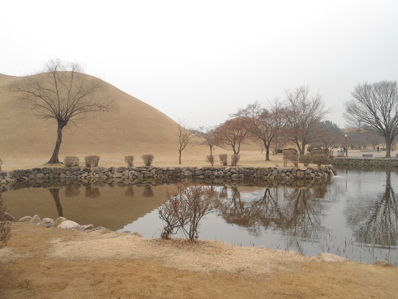 Burial Mounds in Gyeongju