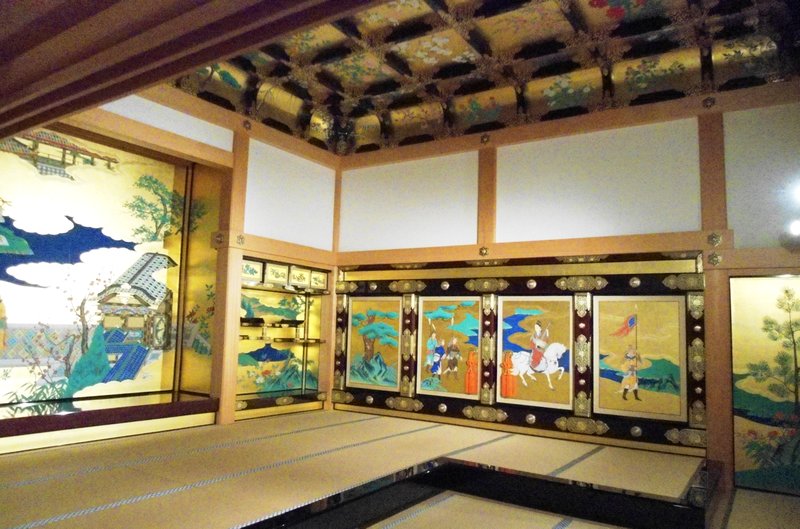 Interior Paintings at Kumamoto Castle