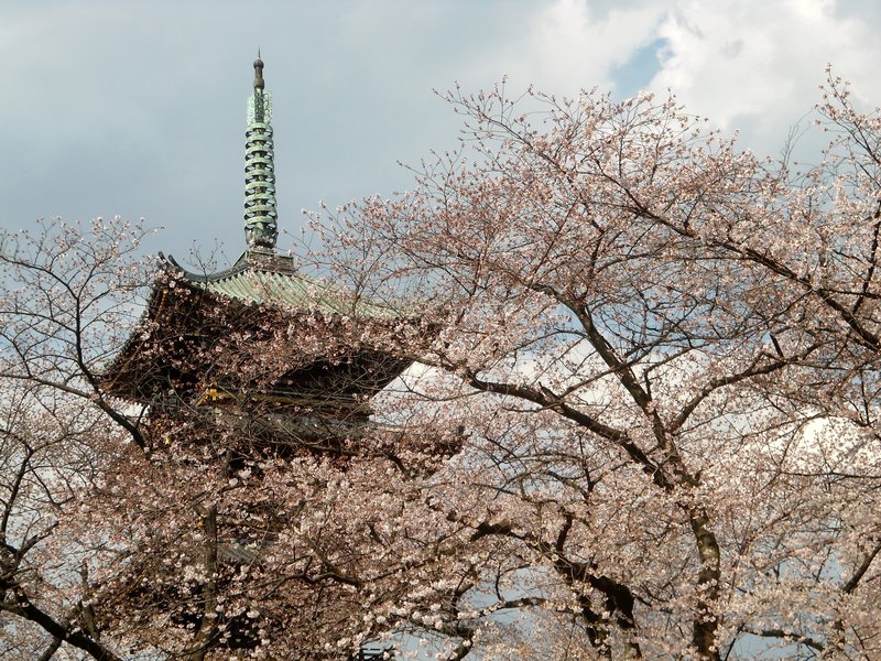 Temple in Ueno Park