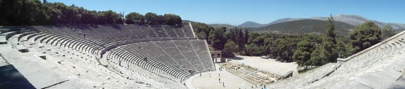 Quite a setting - Epidavros Theater