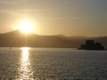 Sunset at Nafplio harbour