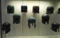Bronze helmets at Olympia