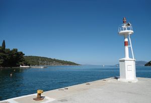 The harbour at Arhea Epidavros