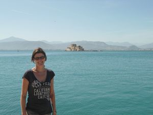 The view from Nafplio harbour