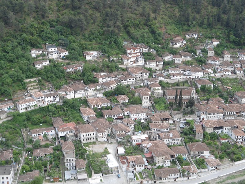 Ottomon style houses in Berat