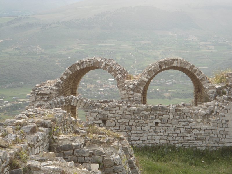 Part of the castle remains - Berat