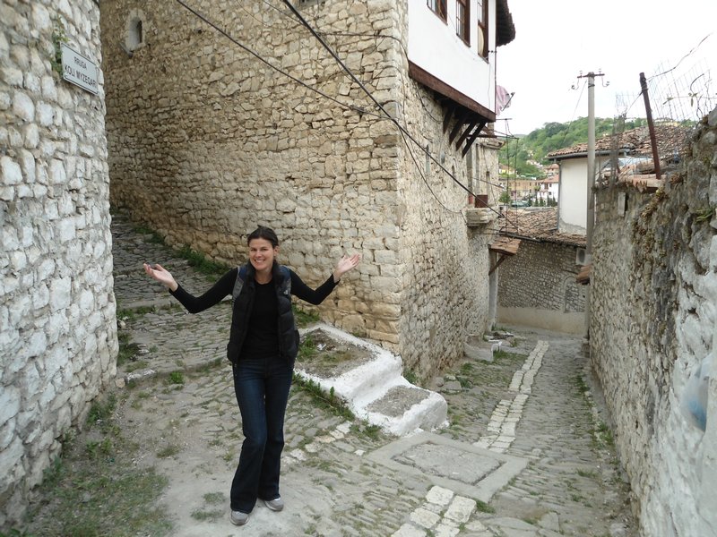 Getting lost in the back streets of Berat