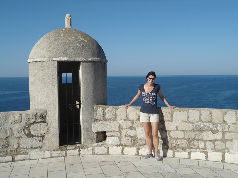 On the castle wall - Dubrovnic