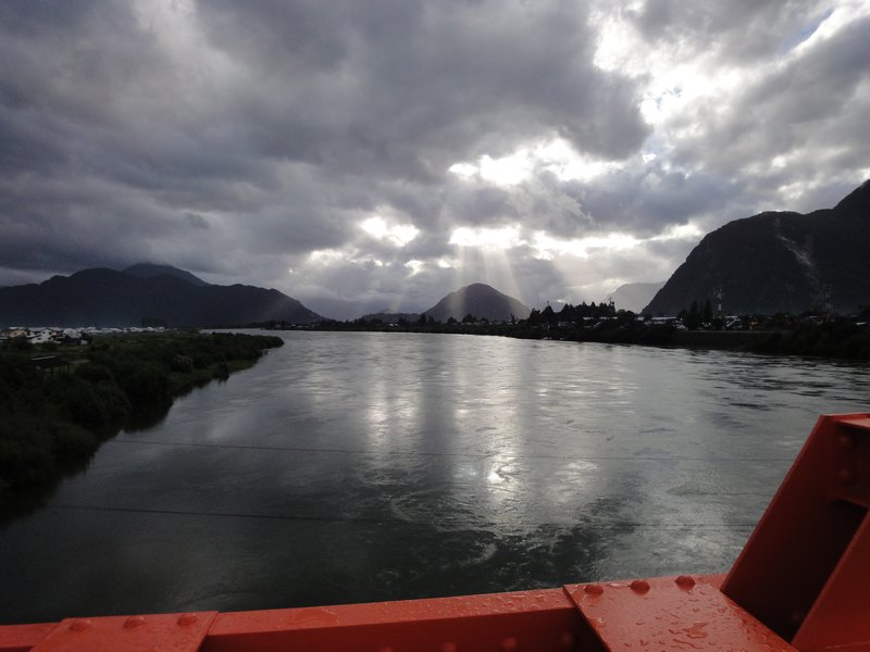 Vista desde el puente, Aysén