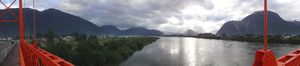 Vista desde el puente, Aysén