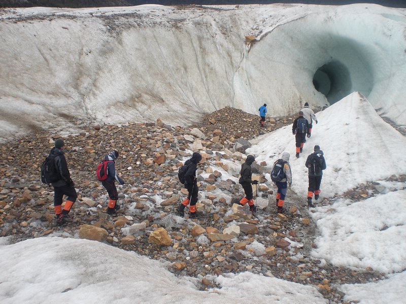 Trekking en Glaciar Exploradores, Campos de Hielo Norte