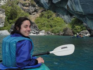 Kayak en las Cavernas de Mármol