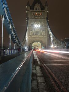 Tower bridge night