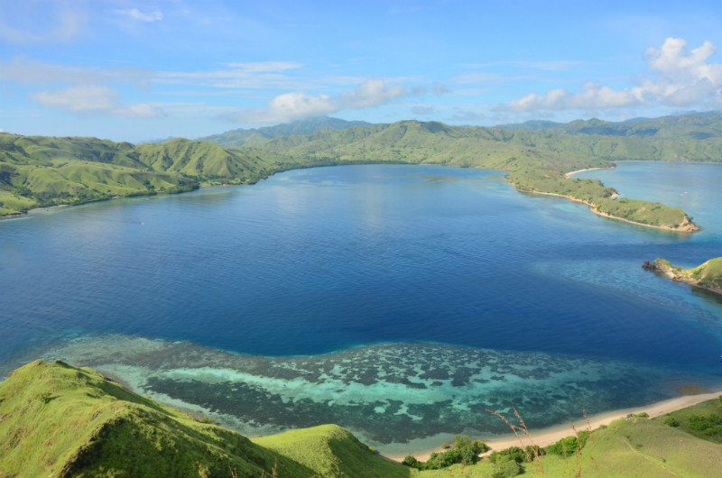 Gili Laba, view from the top