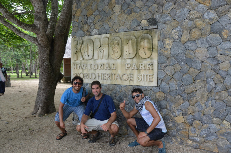 Entrance to Komodo Island