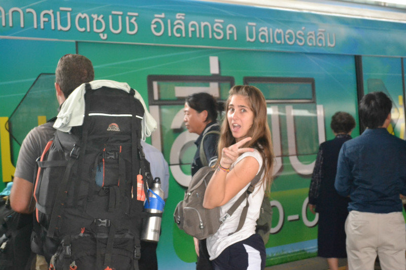 6. Catching express way to Phaya Thai BTS station