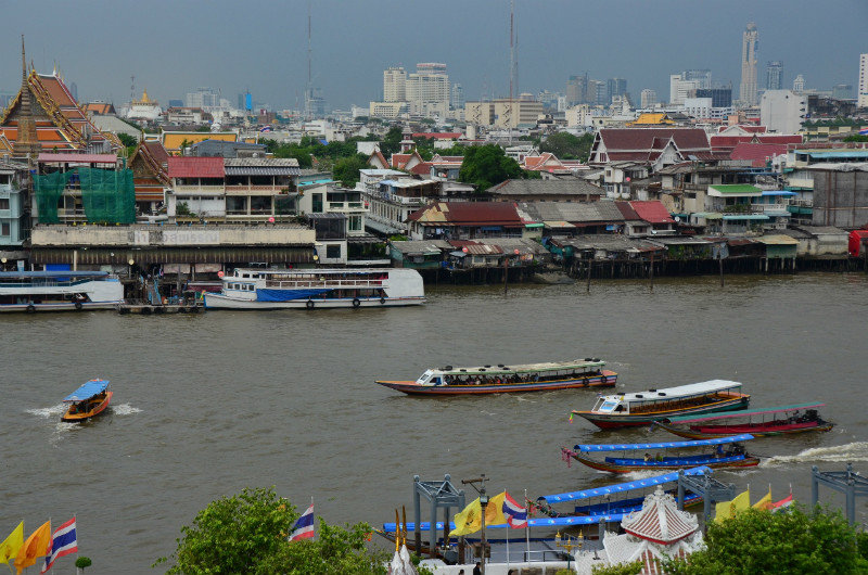 34. View over Chao Phraya river