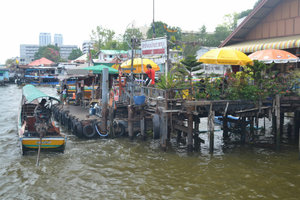 28. Jetty in Chao Phraya river