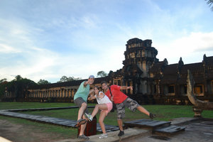12.- Sunset at Angkor