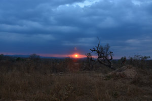 Sunset at Kruger Park
