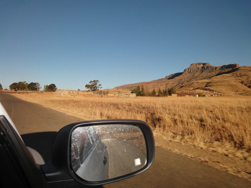 Driving around Drakensberg