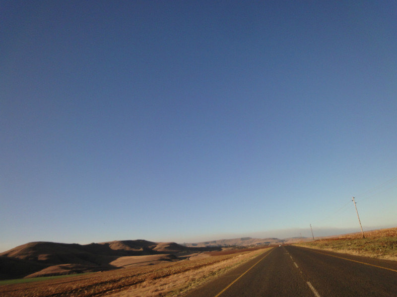 Driving around Drakensberg