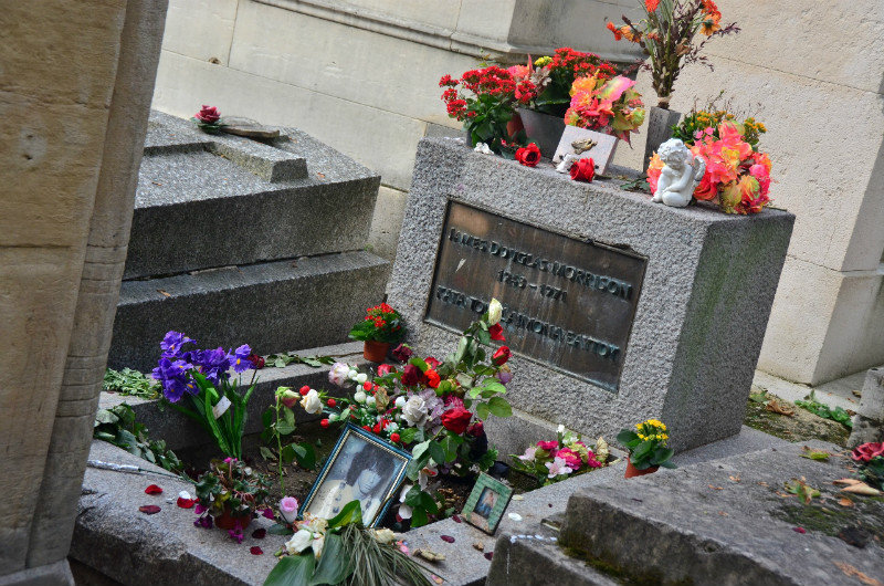 Jim Morrison's tomb