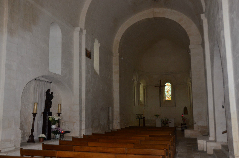 13th Century Roman church at Echillais