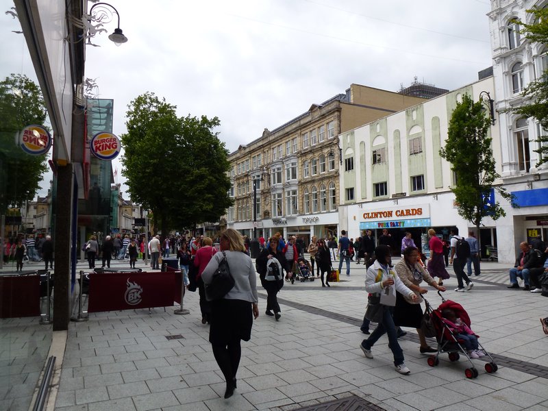 Cardiff Shopping District