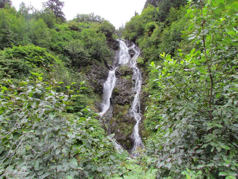 Lots Of Small Water Falls Along The Road