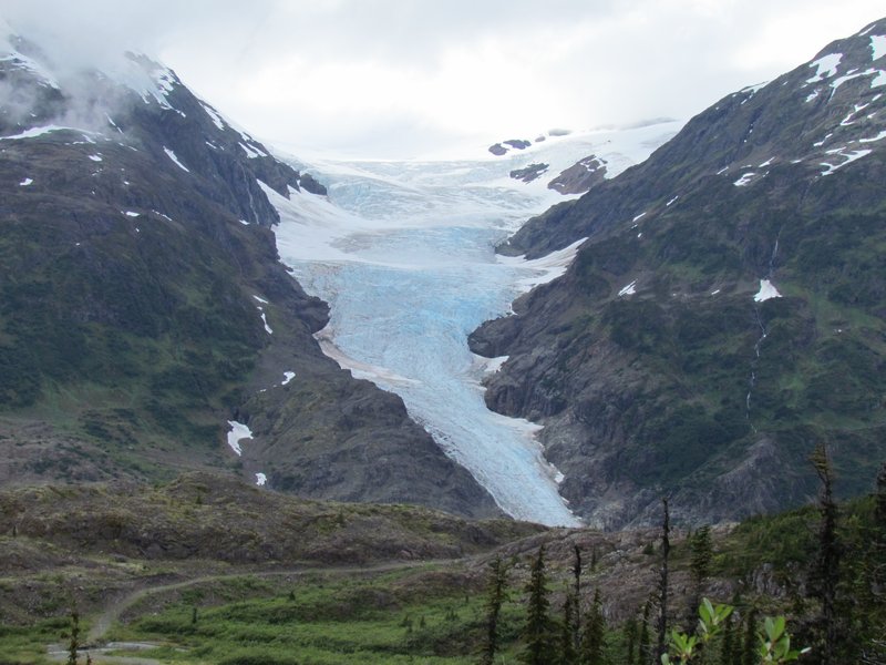 A Small Glacier past Salmon Glacier
