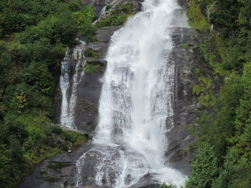 Water Falls Along The Highway