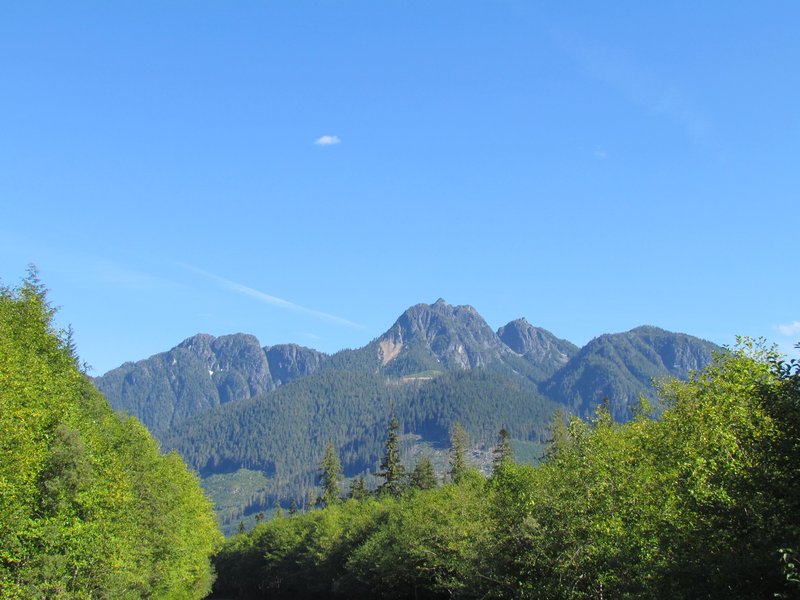 Mountain View On Vancouver Island