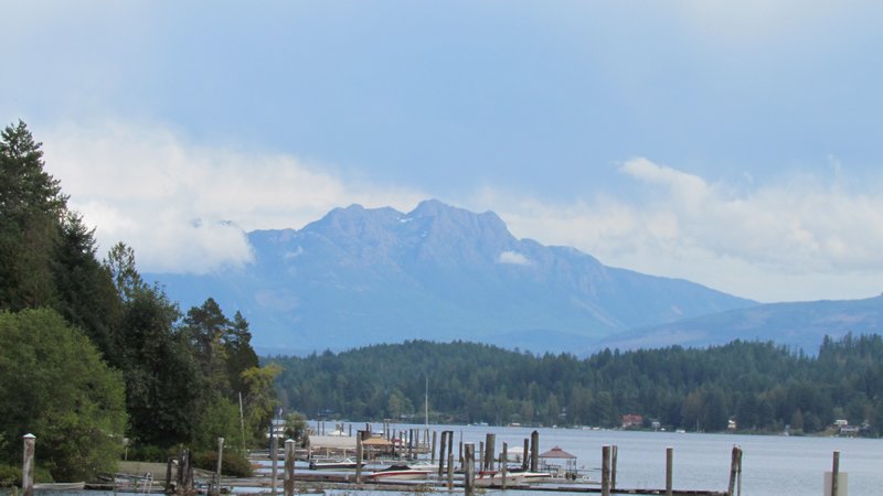 The Mountain That Is Visible From Pt. Alberni