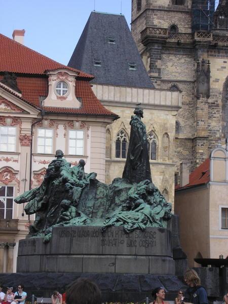old town square- statue