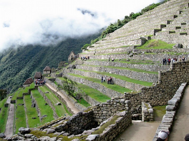 Machu Picchu terraces