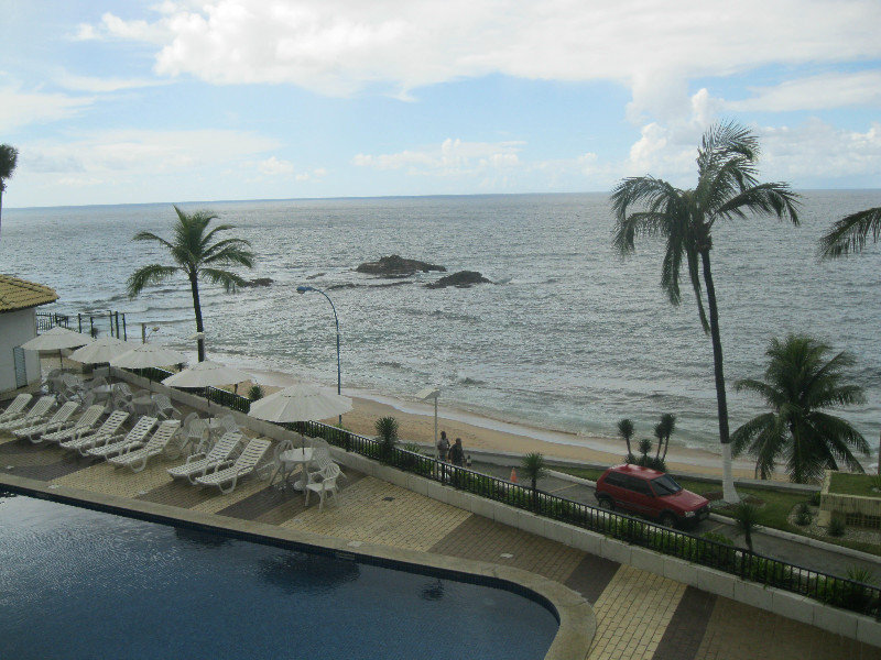View from our room at Ondina Apart Hotel