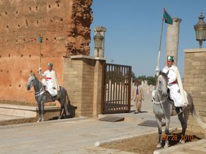 Entrance to Masoleum for King Mohammed V