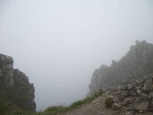 fog around Sarnia Skala