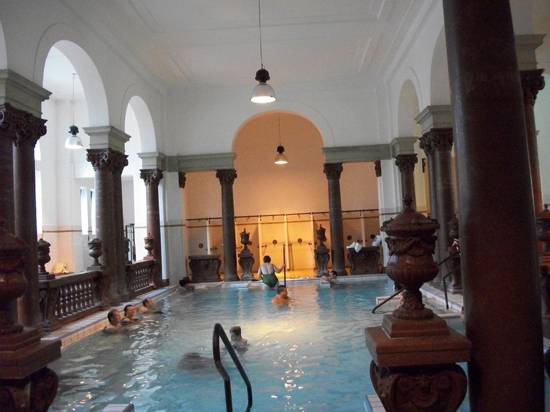 Szechenyi thermal pool