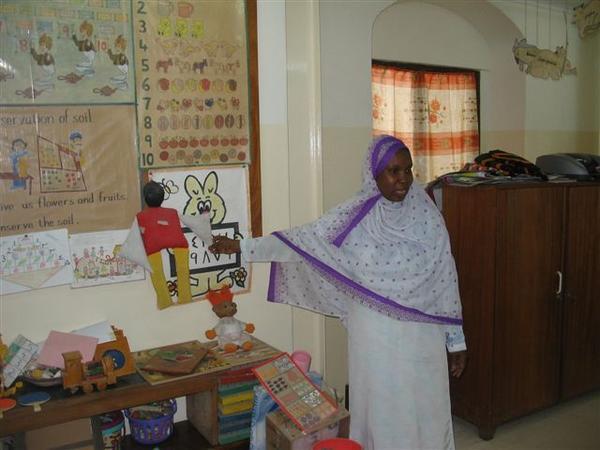 Asha at the Madrasa Resource Center