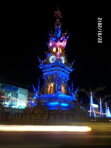 The Clock Tower at night