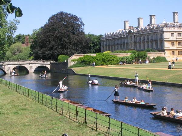 Punting at King's College