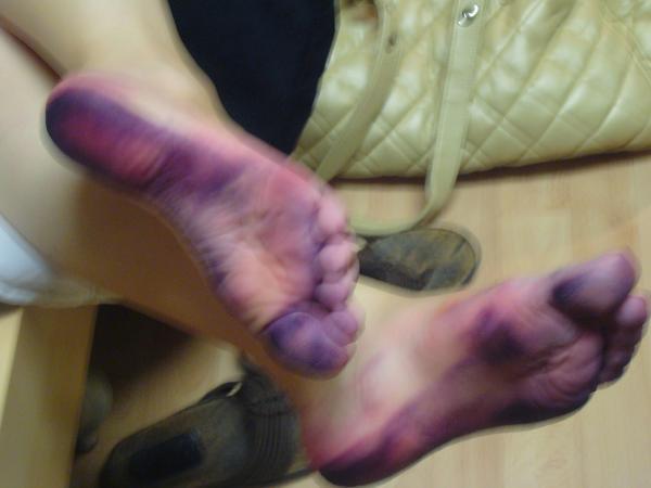 I told you they were purple!!!