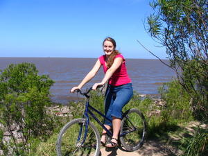 Biking in the ecological reserve