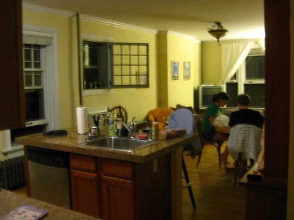 My kitchen/living room