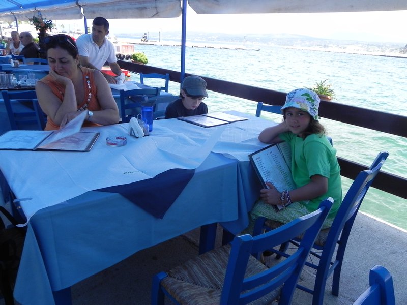 Seaside taverna in Pylos
