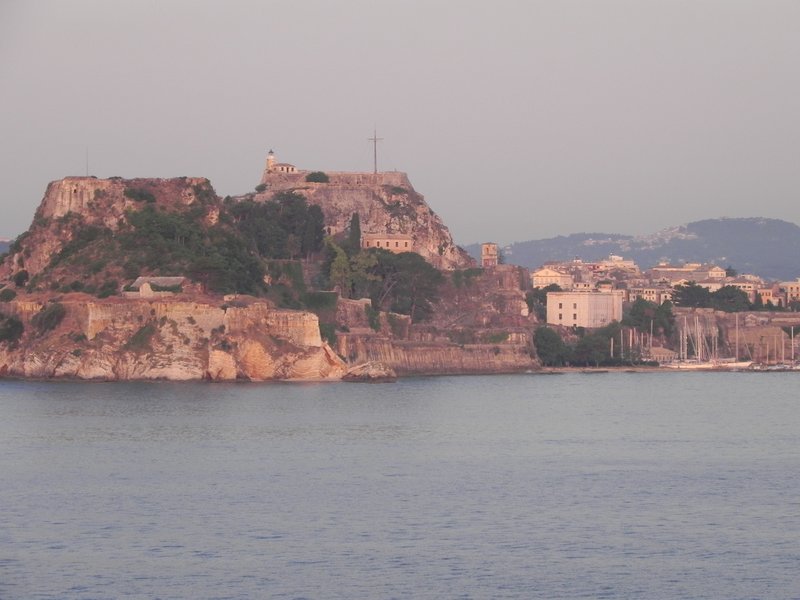 Approaching Corfu