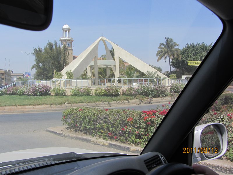 Dodoma's Main Roundabout