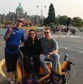 Pedicab power!  